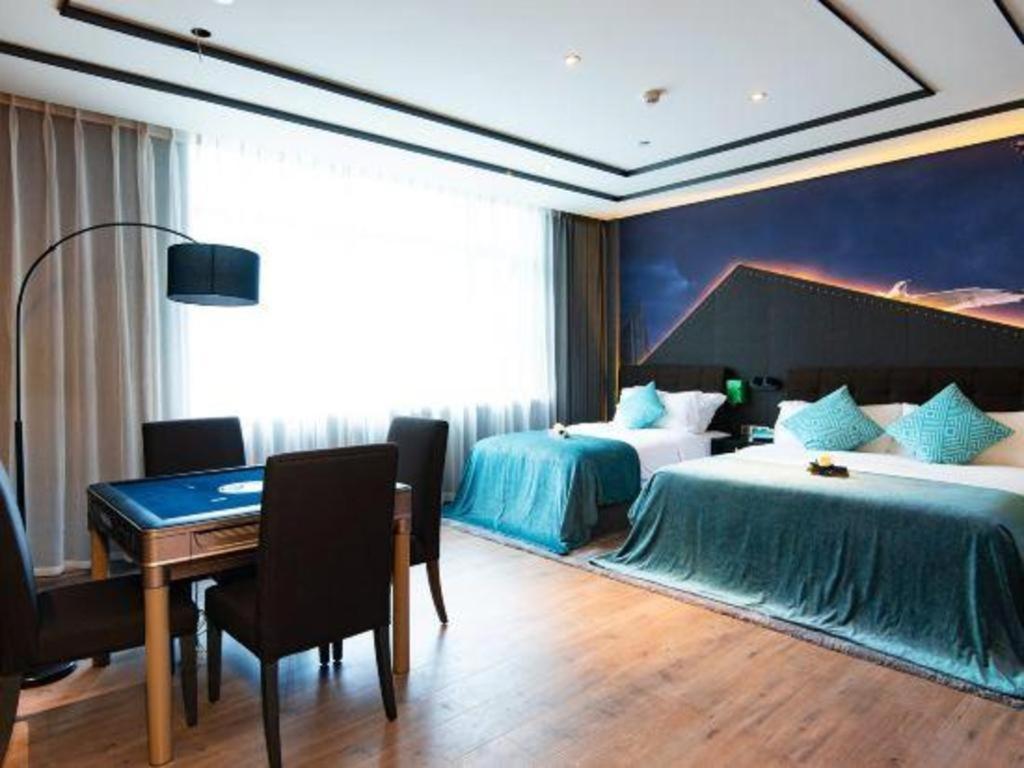 Xana Hotelle-Hotel Luzhou Baizitu Square Exterior foto