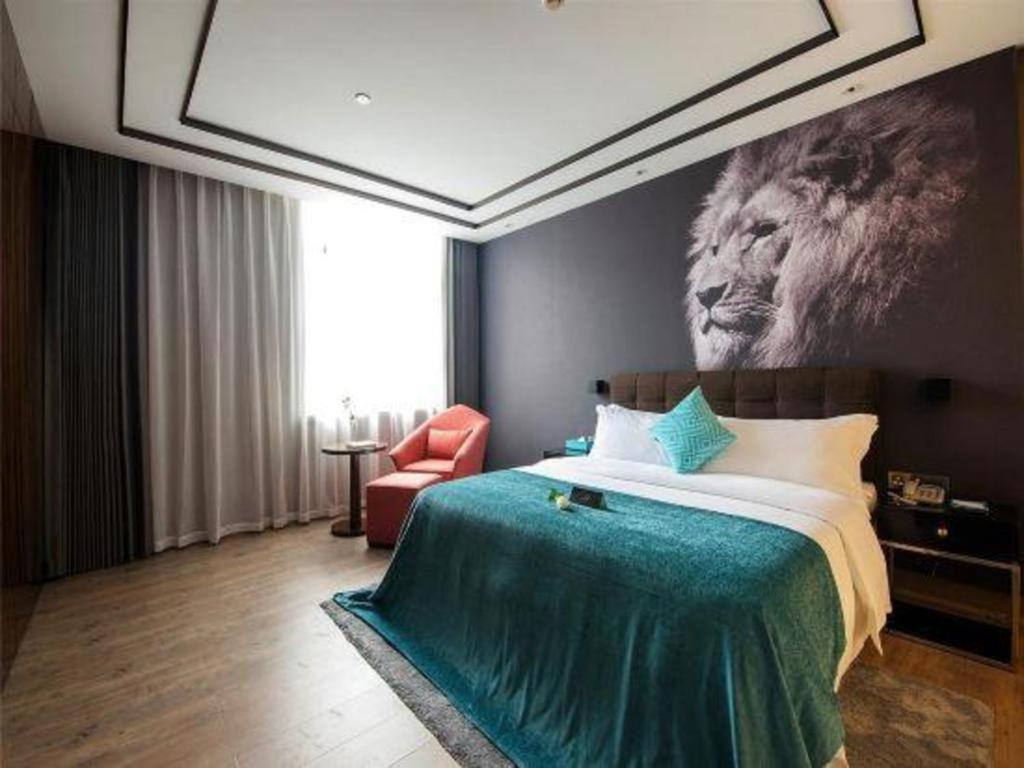 Xana Hotelle-Hotel Luzhou Baizitu Square Exterior foto