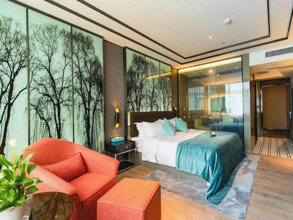 Xana Hotelle-Hotel Luzhou Baizitu Square Exterior foto
